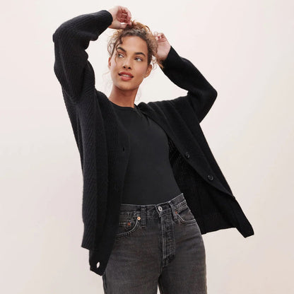 Damen Oversized Cardigan