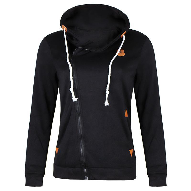 Norvielle Herren Hoodie mit Reißverschluss und Kordelzug