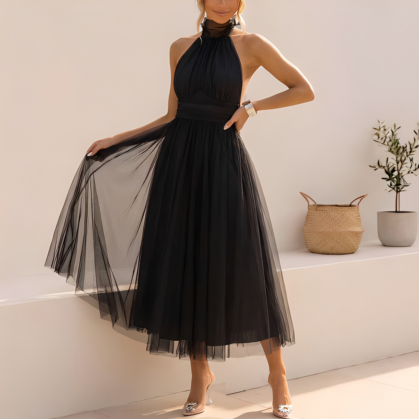 Neneta Damenkleid Elegantes Design