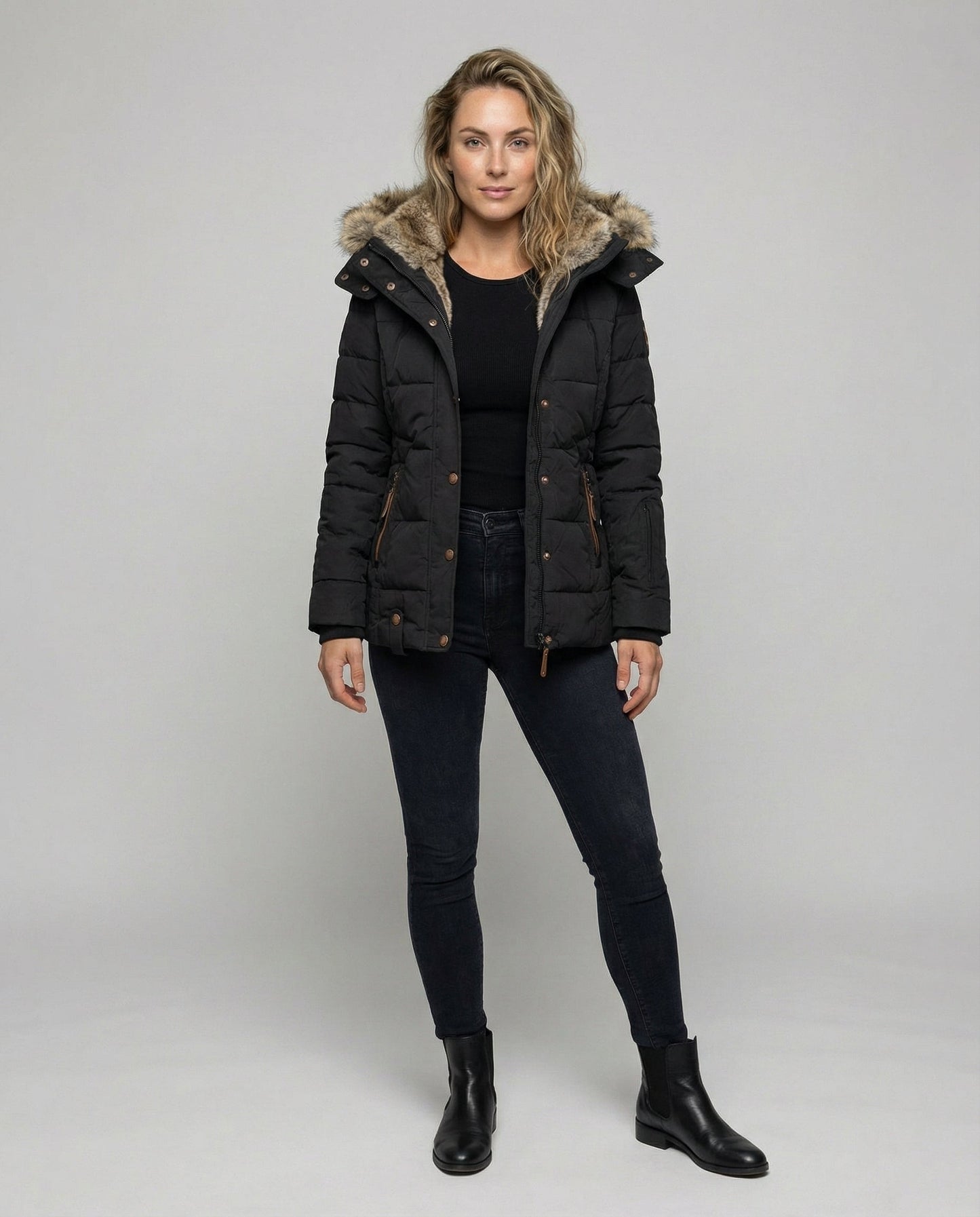 Damen Wasserdichte Winterjacke
