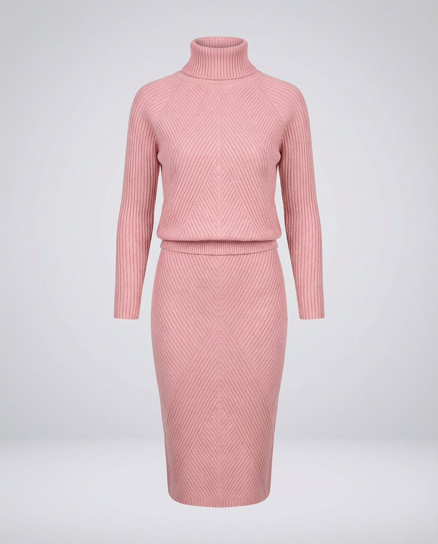 Damen Strickkleid Gemütlich