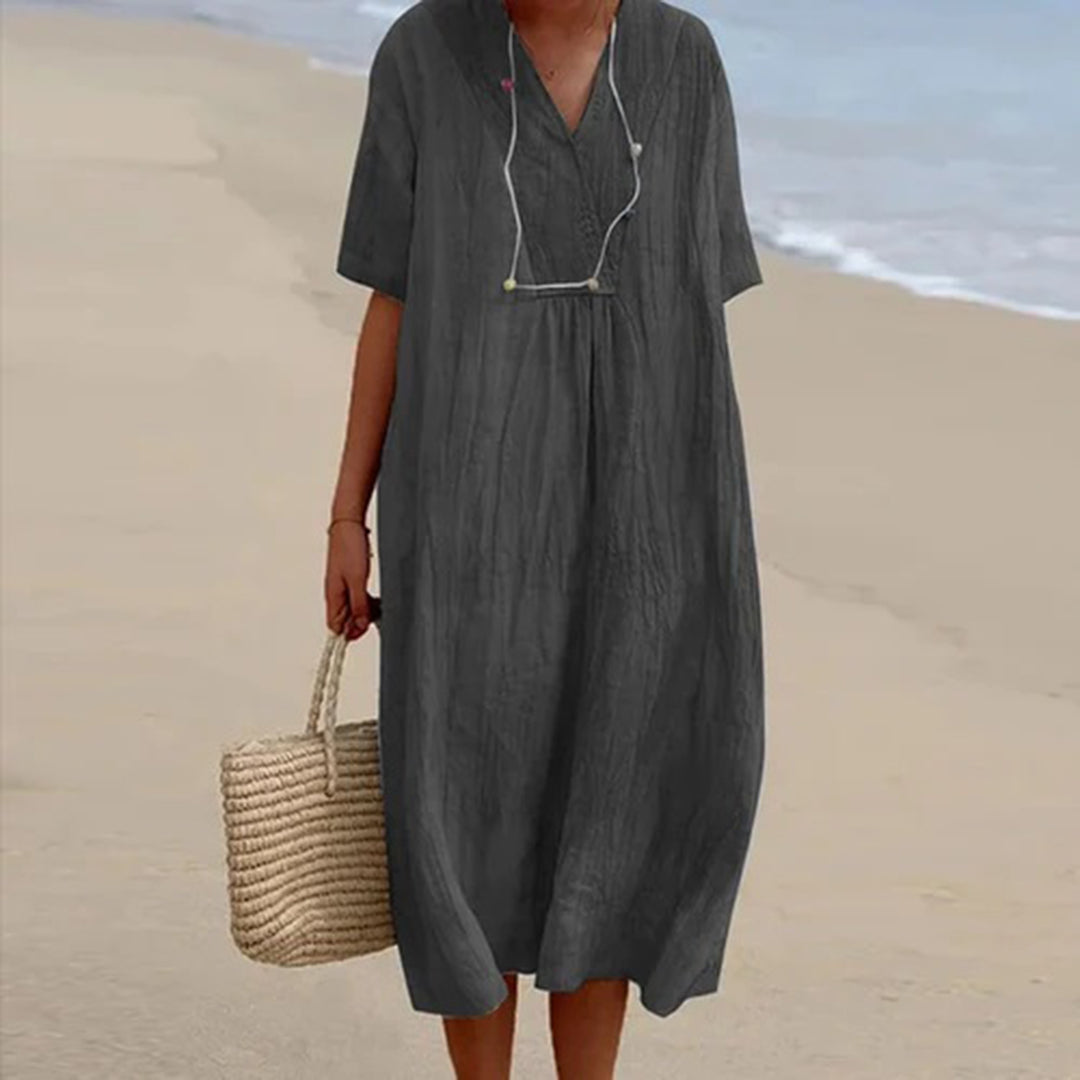 Frida Damen Boho Kleid Auffällig