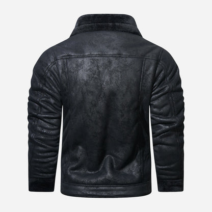 Pilotenjacke Weiche Fütterung Marinus Leder