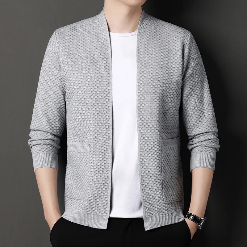 Herren Blazer Offene Vorderseite Mit Taschen - Norvielle