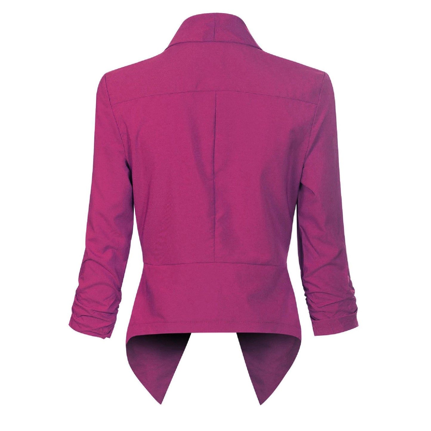 Damen Blazer Offene Front Langärmelig