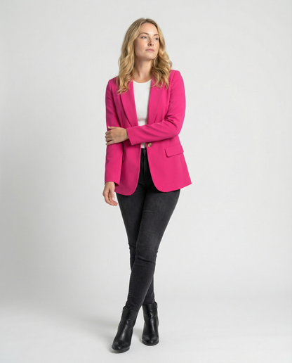 Damen Blazer Eleganter Einreihiger
