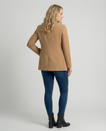 Damen Blazer Eleganter Einreihiger