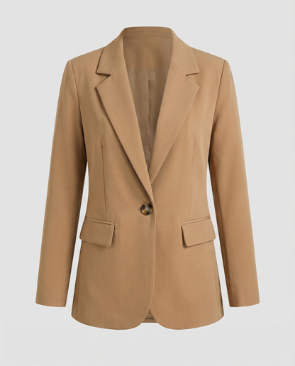 Damen Blazer Eleganter Einreihiger