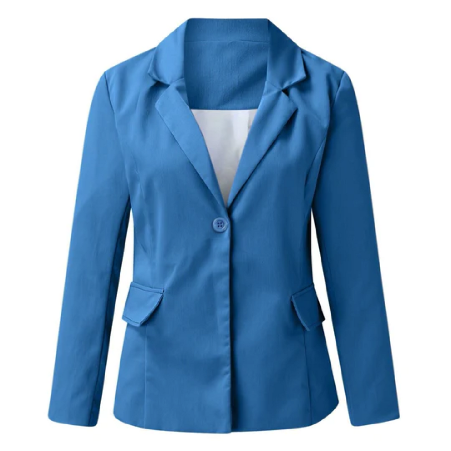Damen Freizeitblazer Offener Schnitt Büroblazer