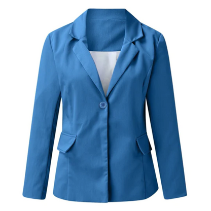 Damen Freizeitblazer Offener Schnitt Büroblazer