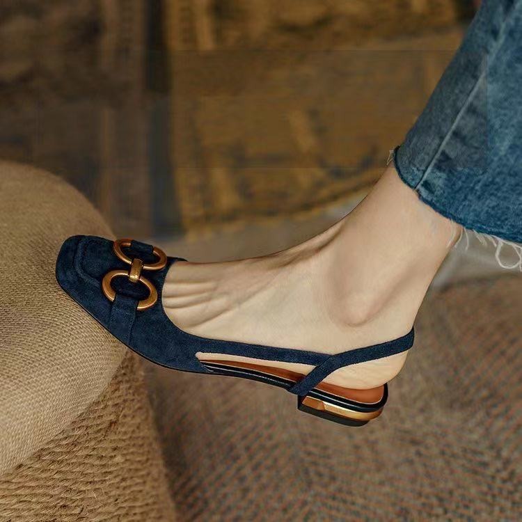 Norvielle Damen Wild Slingbacks Schuhe