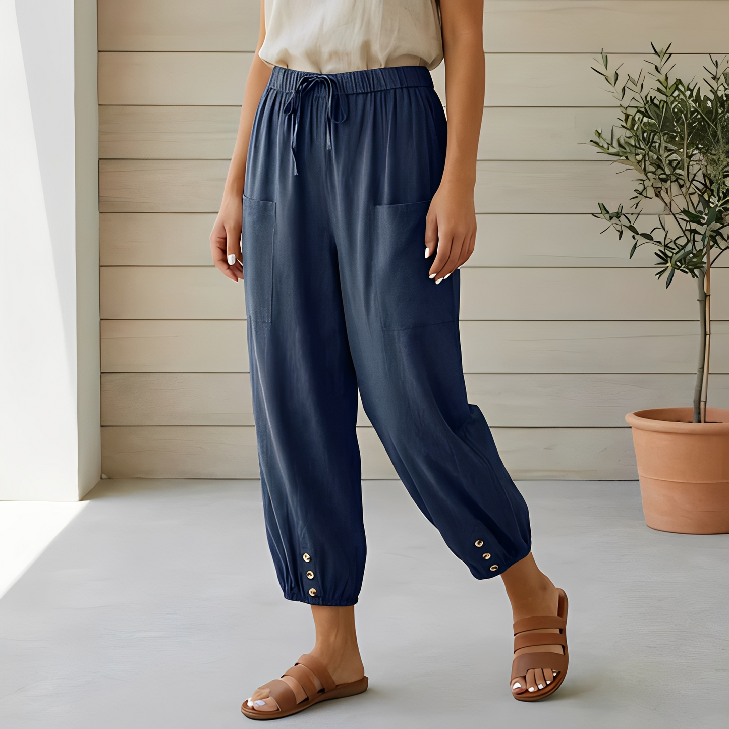 Damenhose Komfort Hose Stil