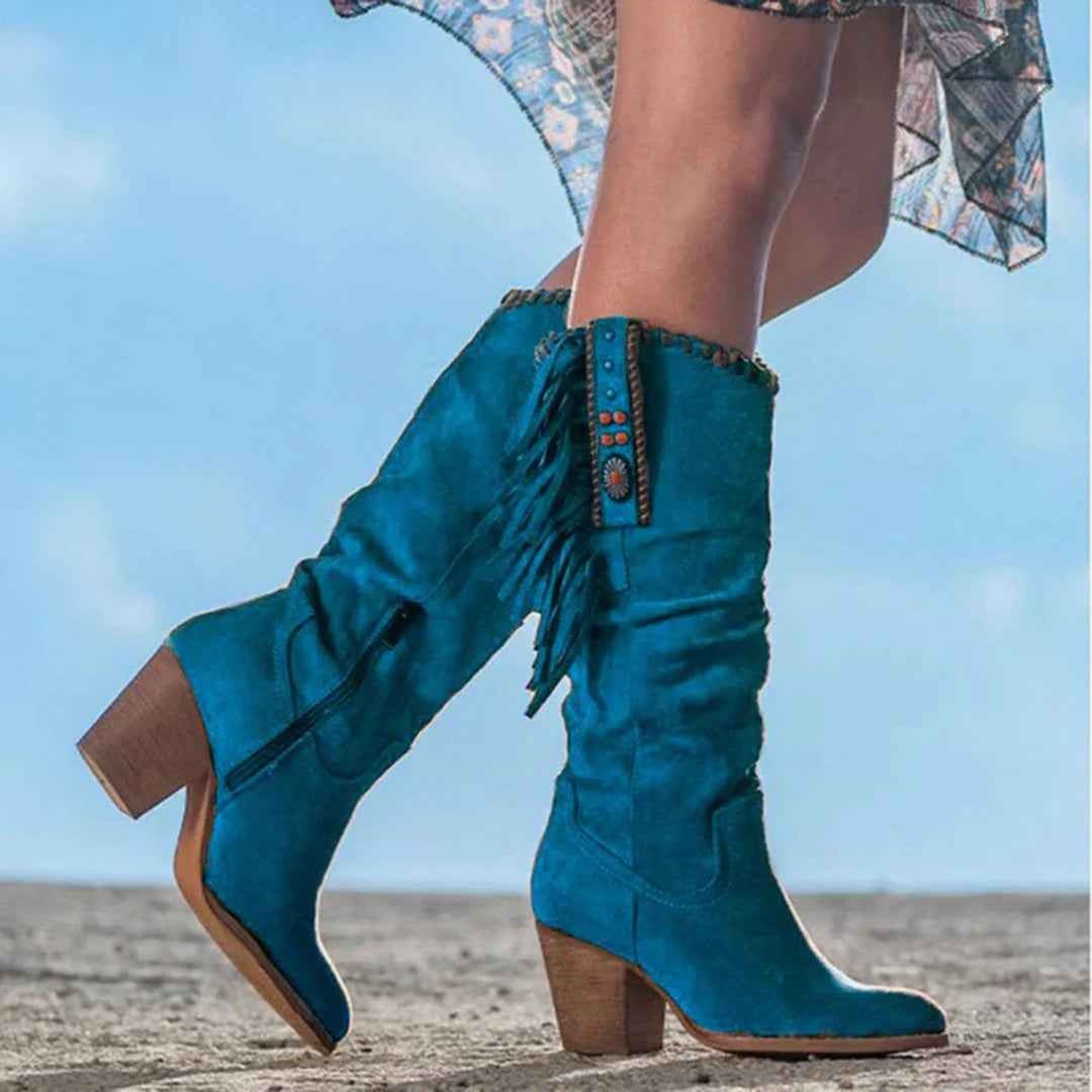 Norvielle Damen Westernstiefeletten