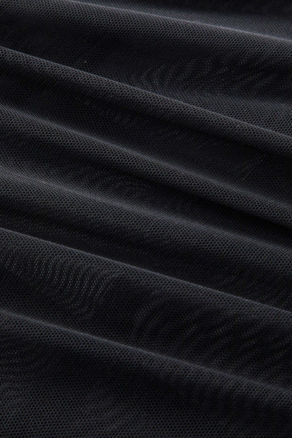 Damen Spaghettiträger-Body Atmungsaktives Mesh mit Bügel-Cups