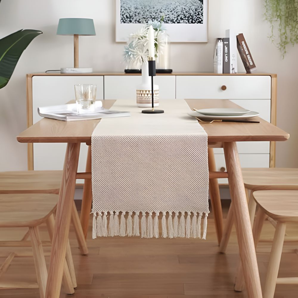 Gewebter Tischläufer Boho-Stil - Norvielle