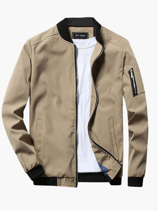 Herren Bomberjacke Moderner Schnitt - Norvielle