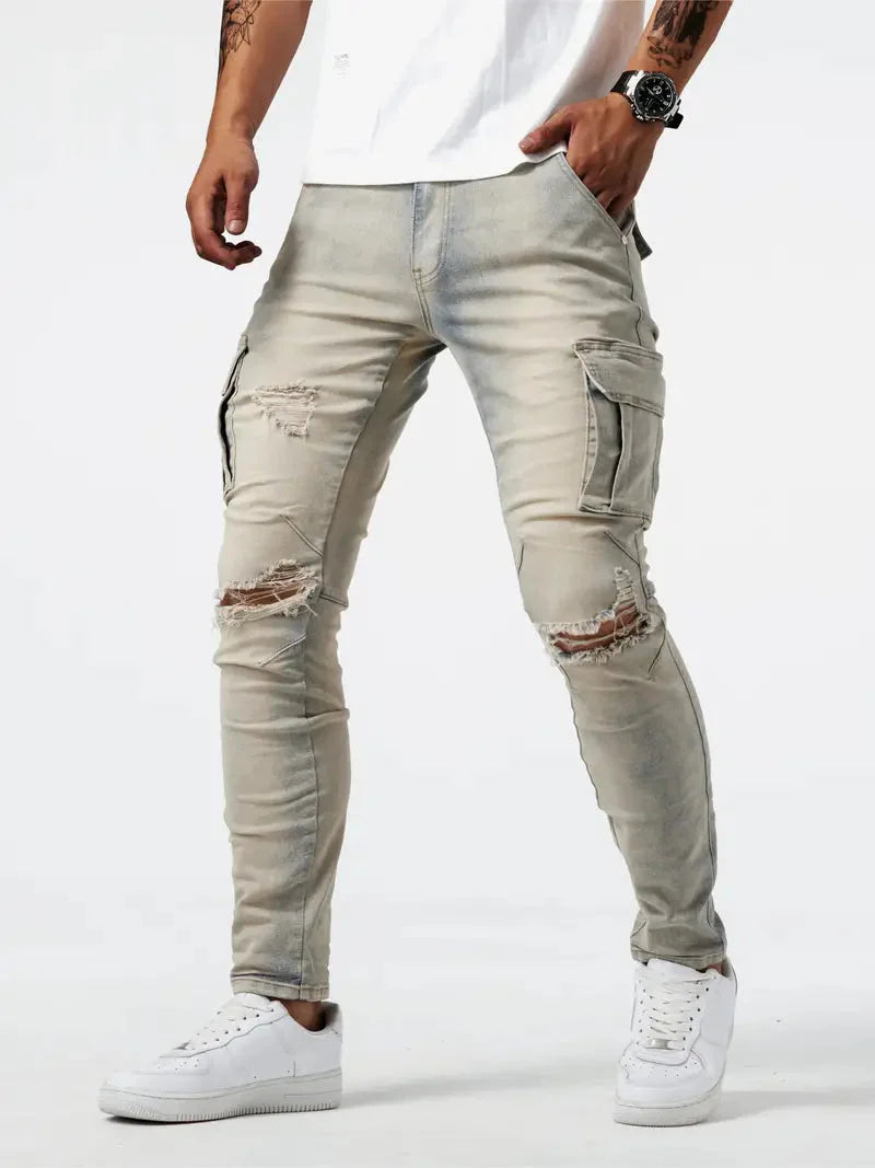 Booker-Jeans | Lässige Cargohose für Männer-Chaps Herrenmode