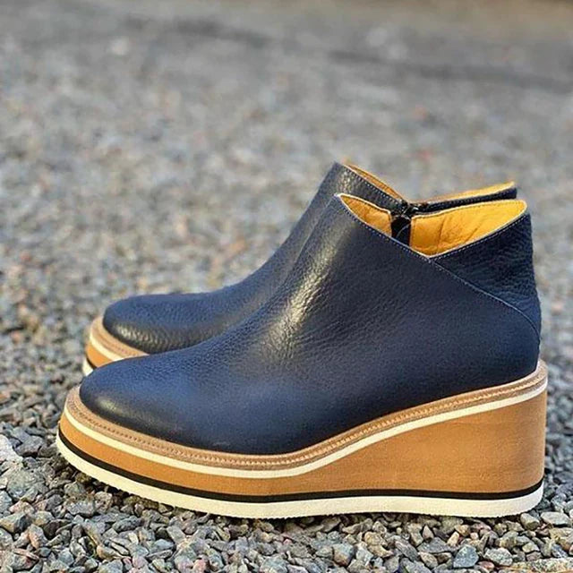 Damen Orthopädische Plattformstiefeletten