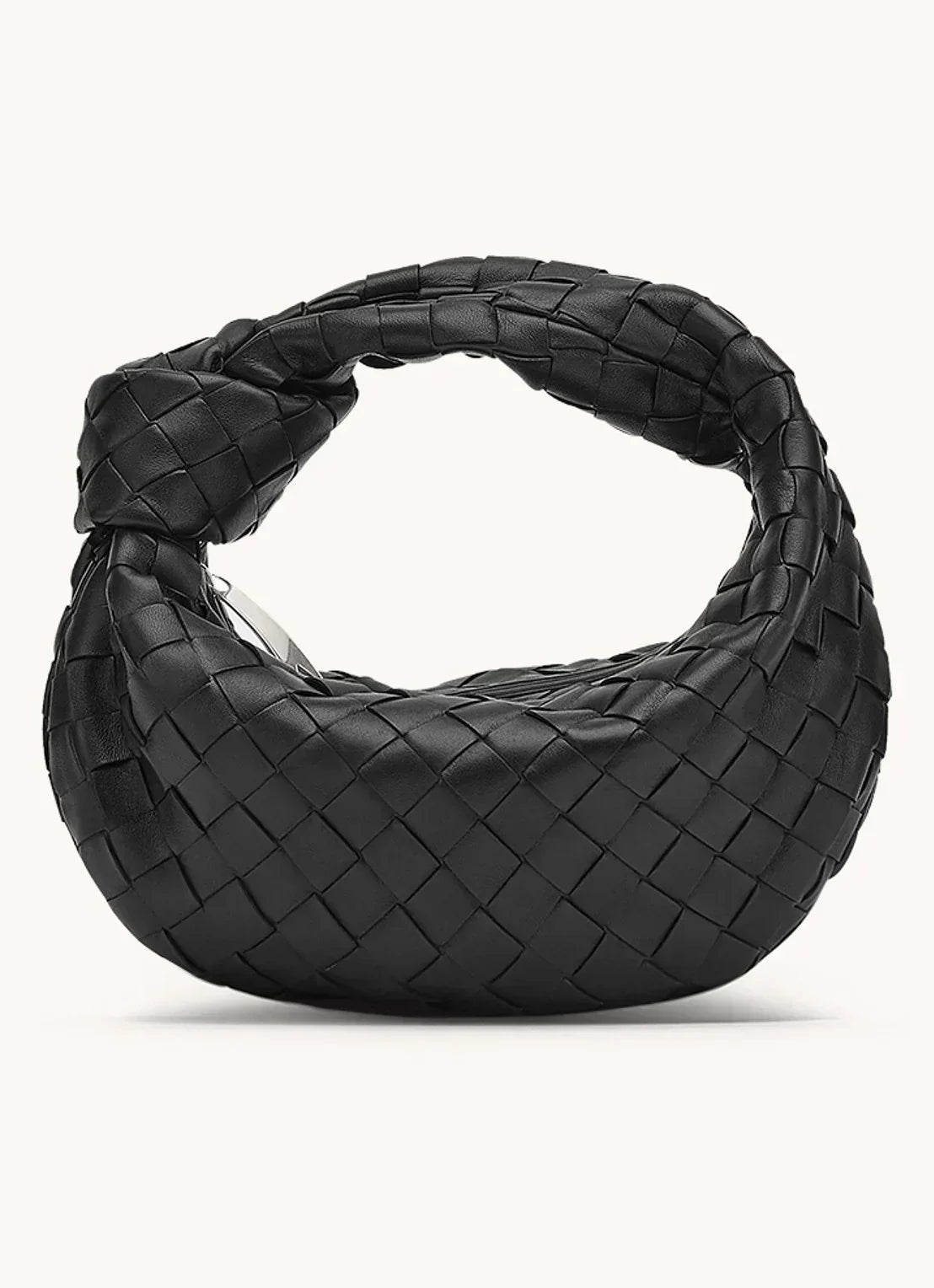 Damen Mini Hobo Handtasche Lässig Lederoptik