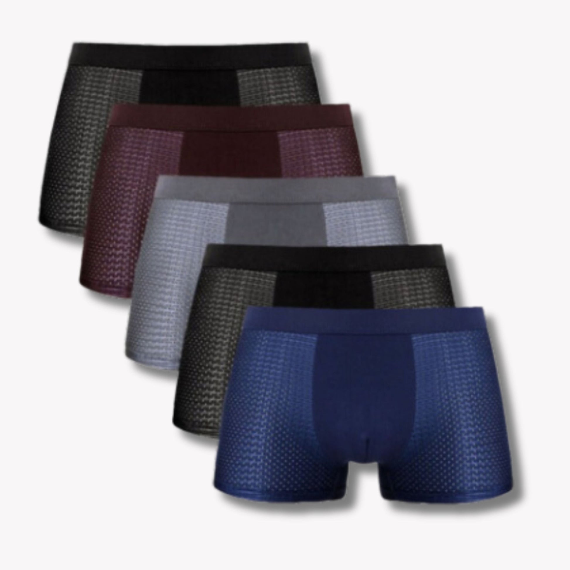 Herren Boxershorts Atmungsaktiv Komfort Unterwäsche - Norvielle