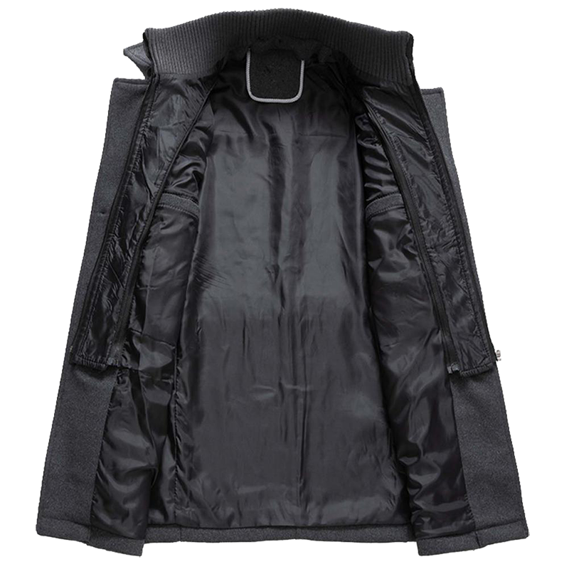 Herren Langarmmantel Herbst Winter Oberbekleidung
