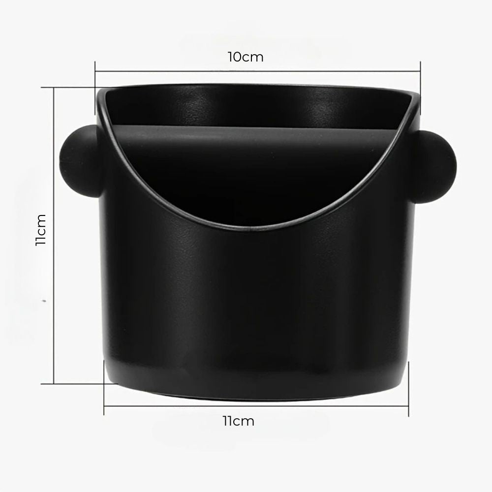 Moderne Kaffee Knockbox Edelstahl