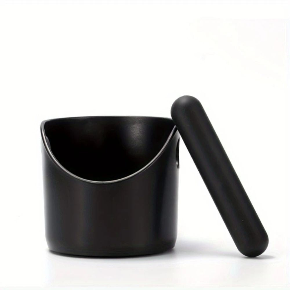 Moderne Kaffee Knockbox Edelstahl