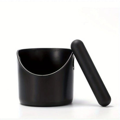 Moderne Kaffee Knockbox Edelstahl