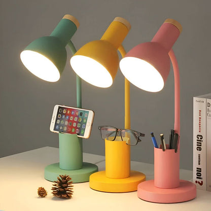 LED Schreibtischlampe mit Stifthalter