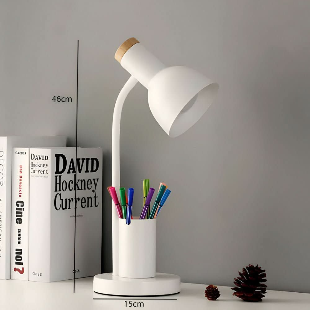 LED Schreibtischlampe mit Stifthalter