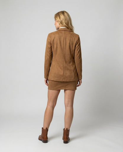 Elegantes Damen Blazer Rock Set