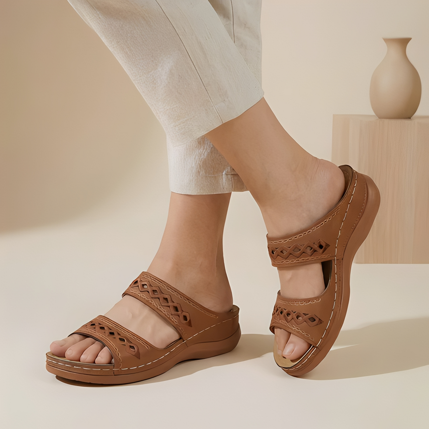 Damen Sommerschuhe Riemen Schuhe Bequem