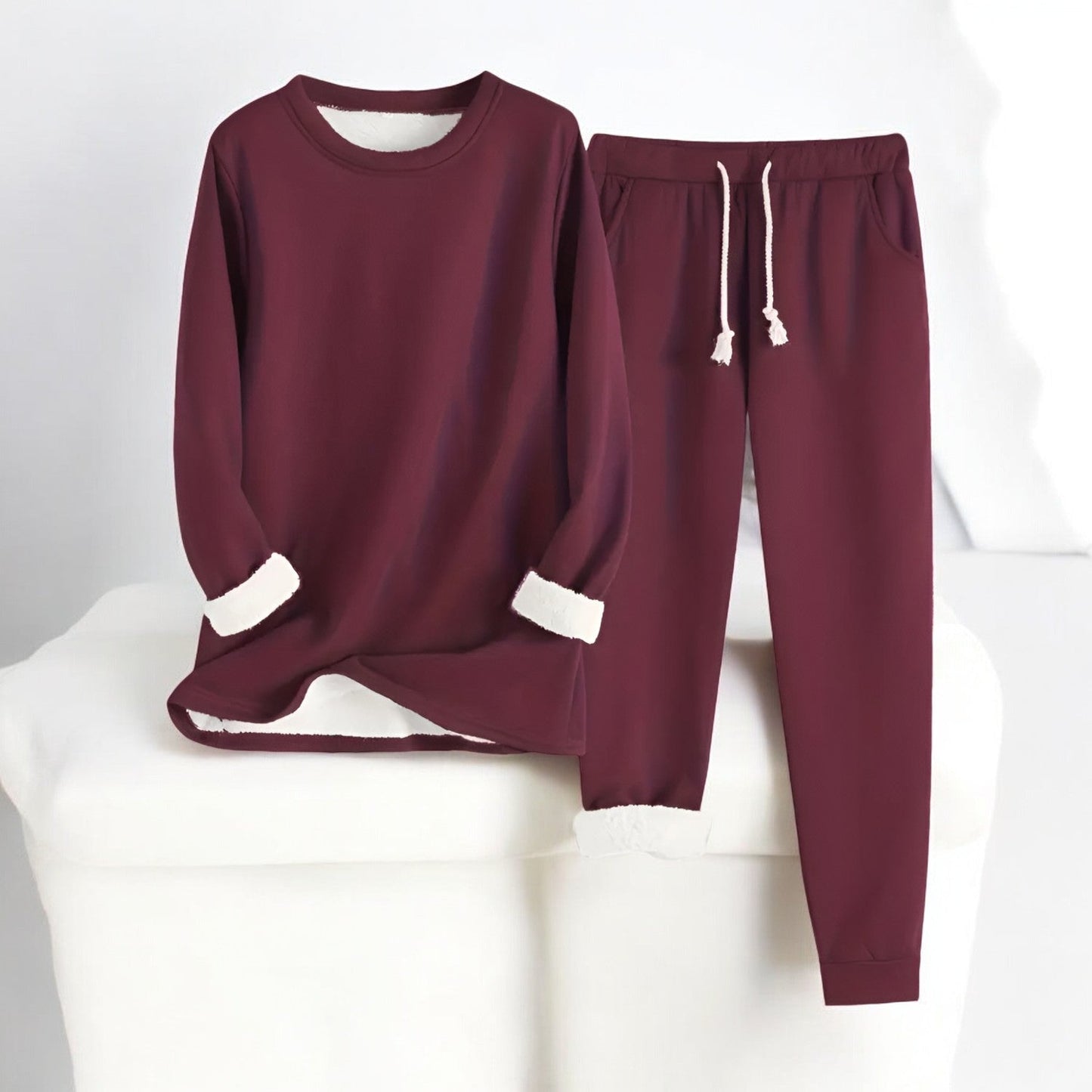 Norvielle Damen Fleeceset Bequem