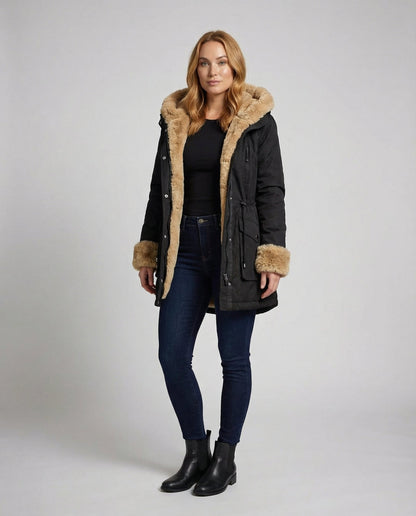 Damen Winterjacke Warm gefüttert