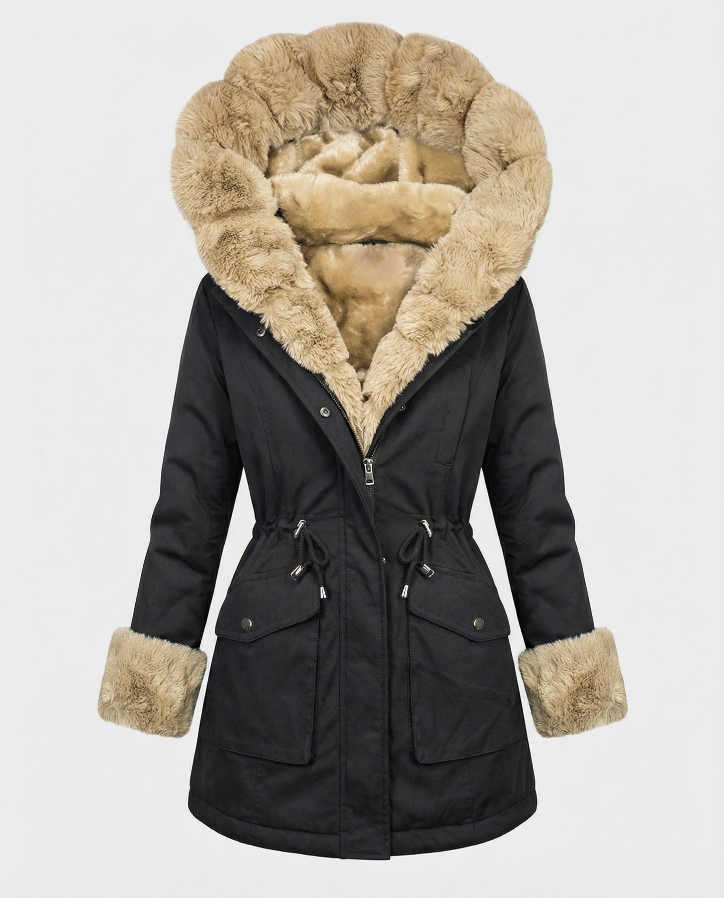 Damen Winterjacke Warm gefüttert