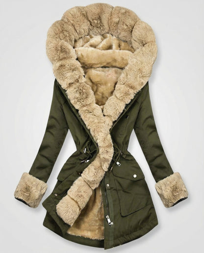 Damen Winterjacke Warm gefüttert