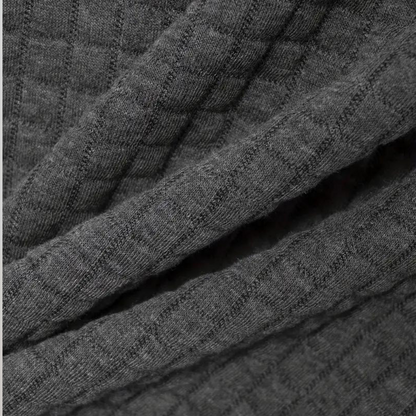 Herren Poloshirt Waffelstrick Kontrastfarbe