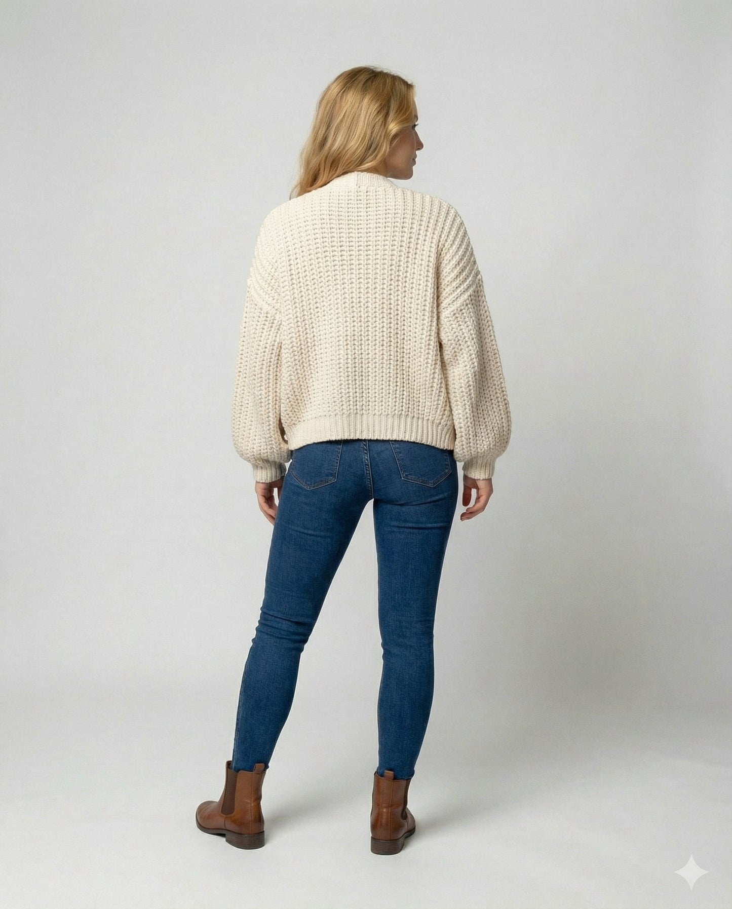 Damen Strickjacke Langarm Bequem