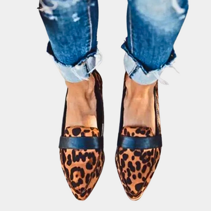 Damen Loafer Elegant Leder