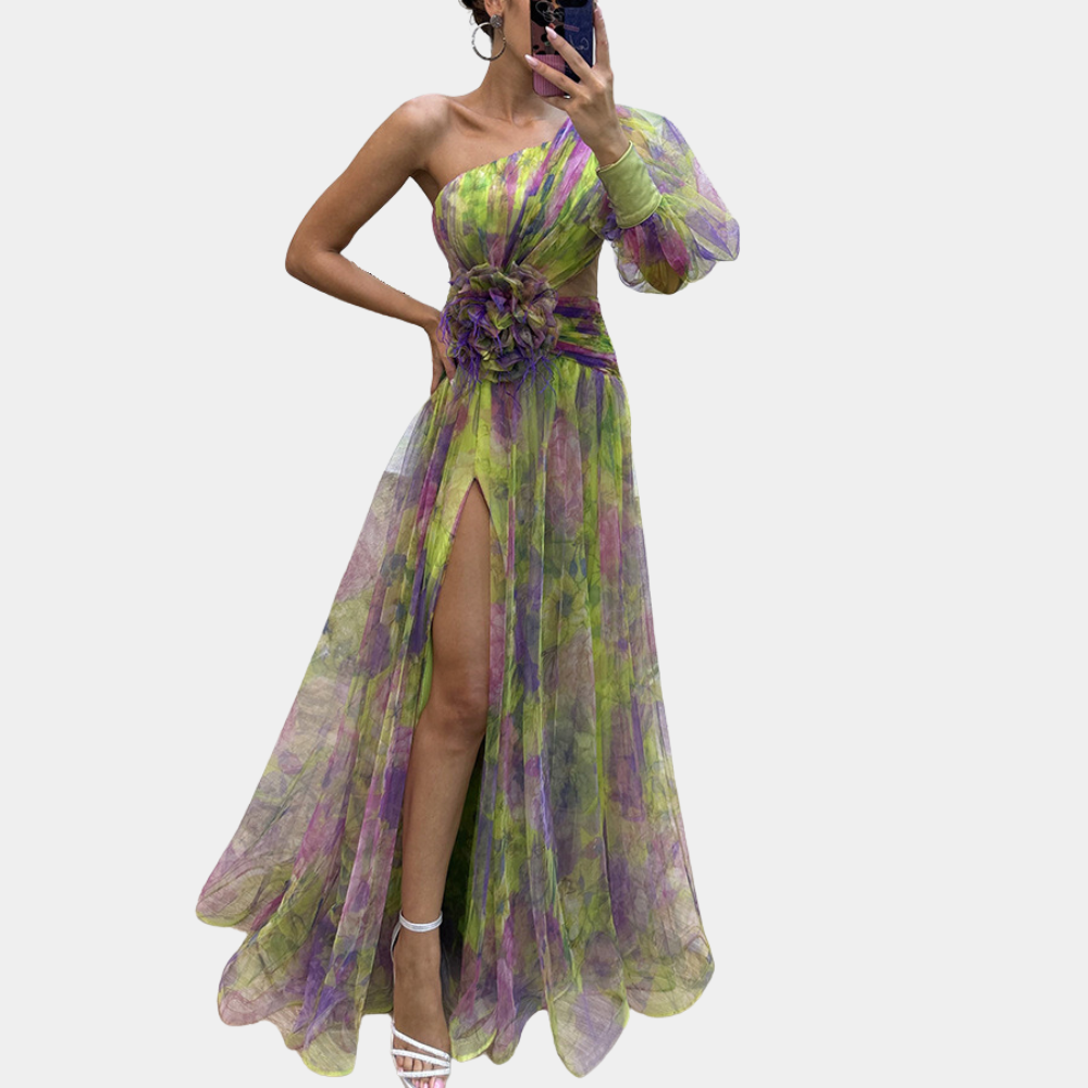 Elegantes Damen Maxikleid Zeitloser Stil Hochwertig