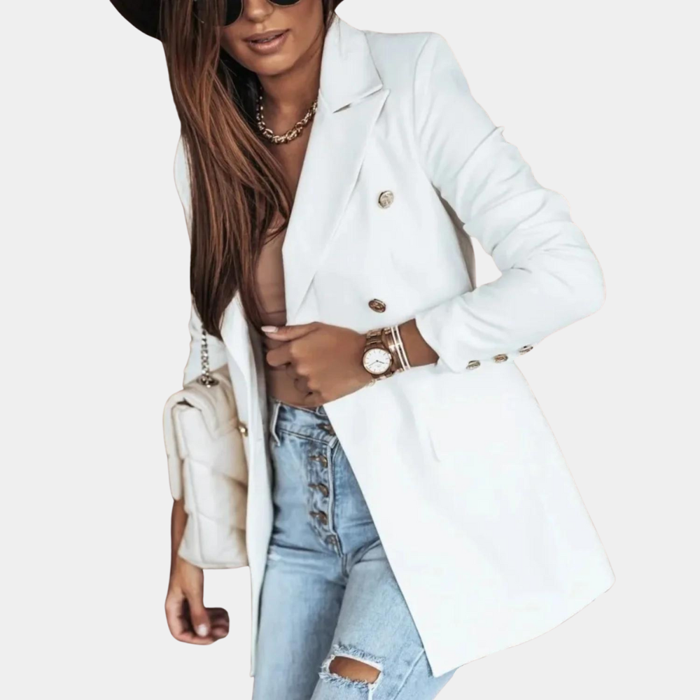 Damen Lange Blazer - Norvielle
