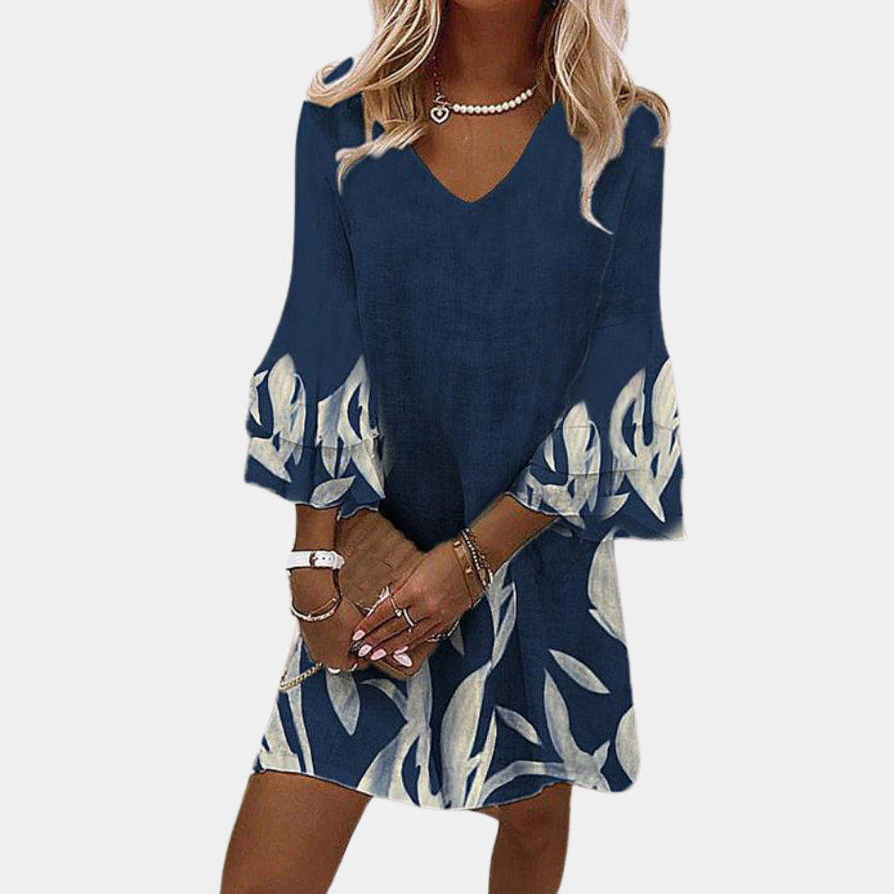 Norvielle Damen Sommerkleid Klassisch