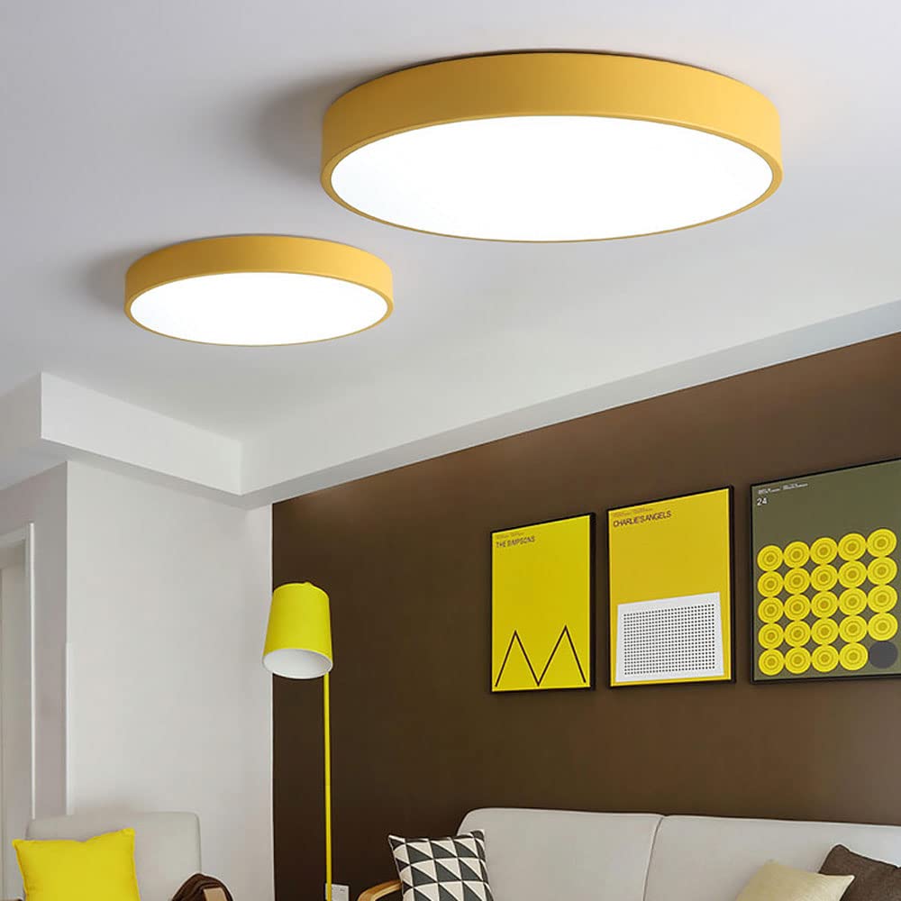 NordLuxe Runde LED-Deckenleuchte Skandinavisch