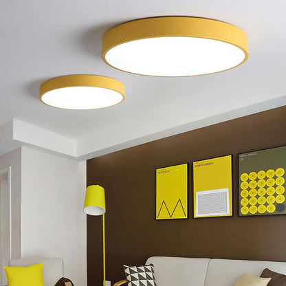 NordLuxe Runde LED-Deckenleuchte Skandinavisch