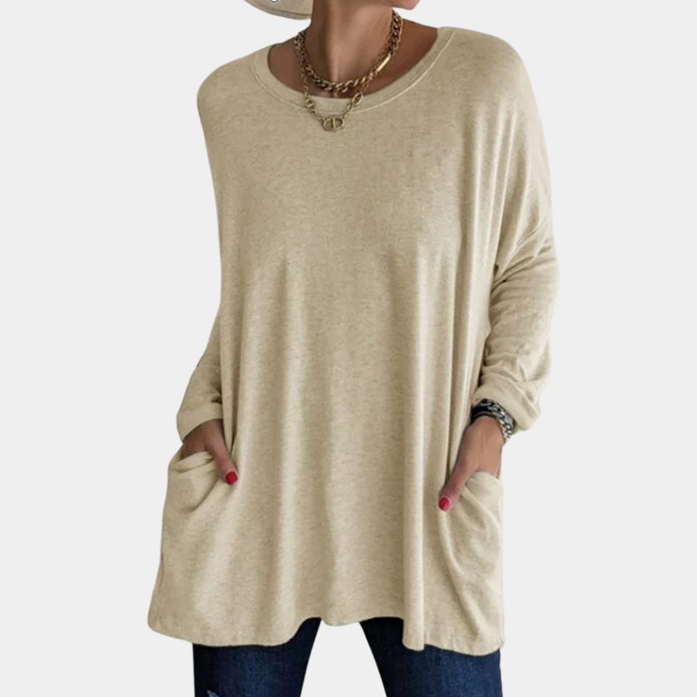 Damen Oversized Tunika - Norvielle