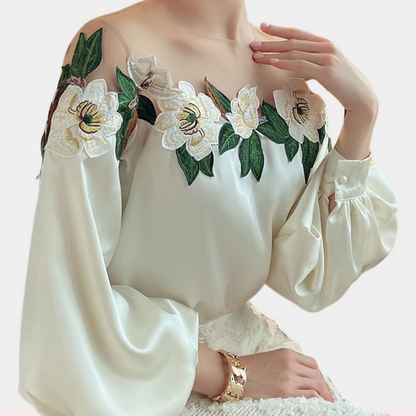 Damen Off-Shoulder Bluse