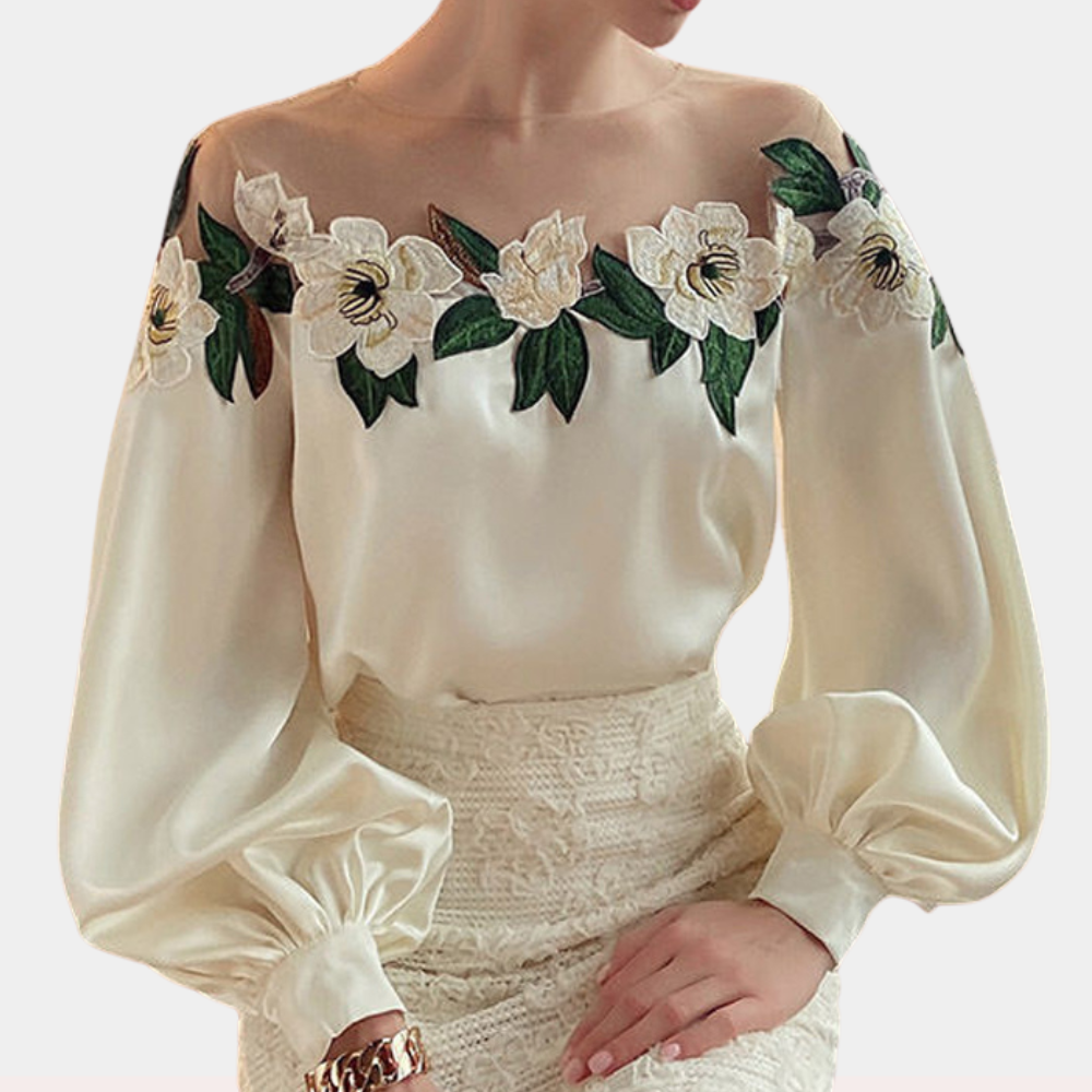 Damen Off-Shoulder Bluse - Norvielle