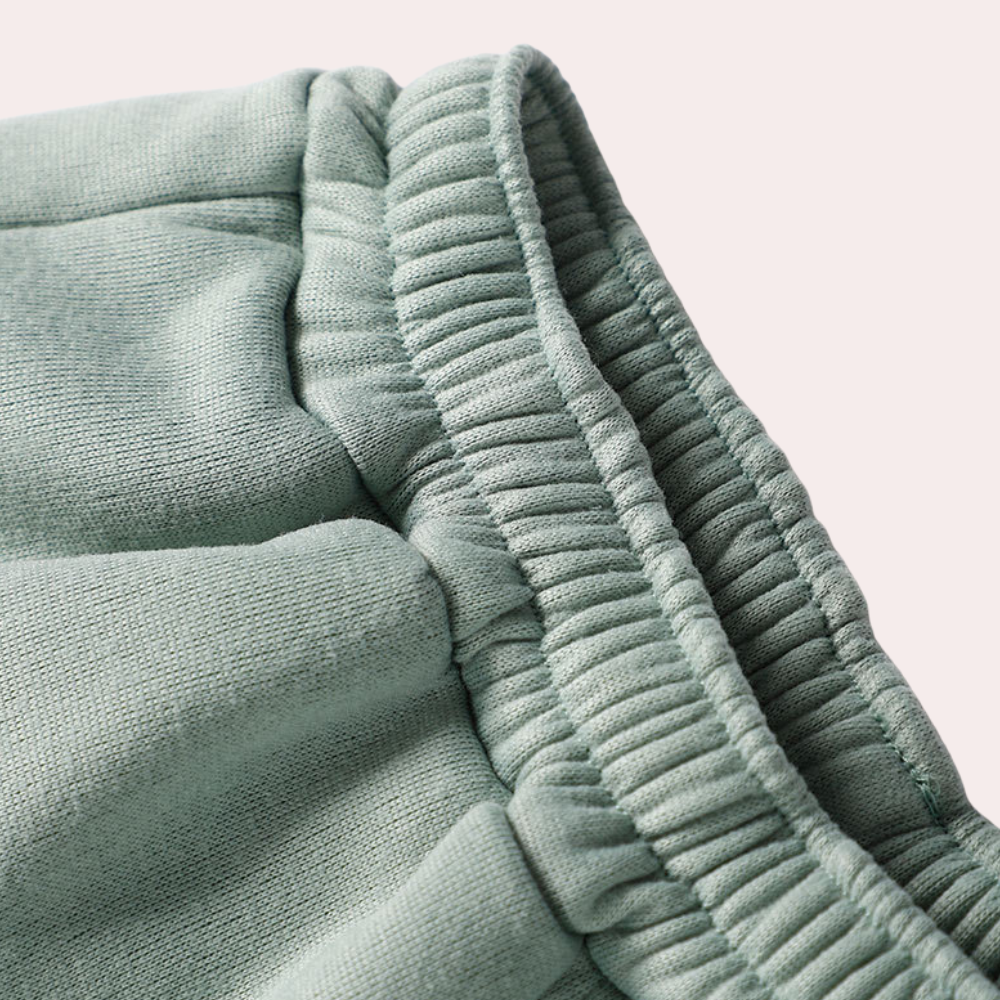 Damen Sweatshirt Relaxed Fit Hoher Kragen Langärmlig