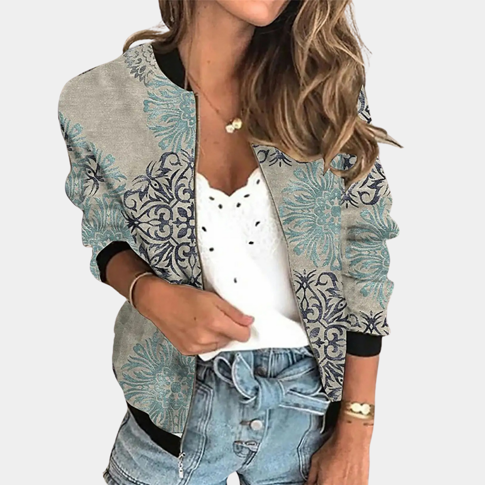 Norvielle Damen Druckjacke