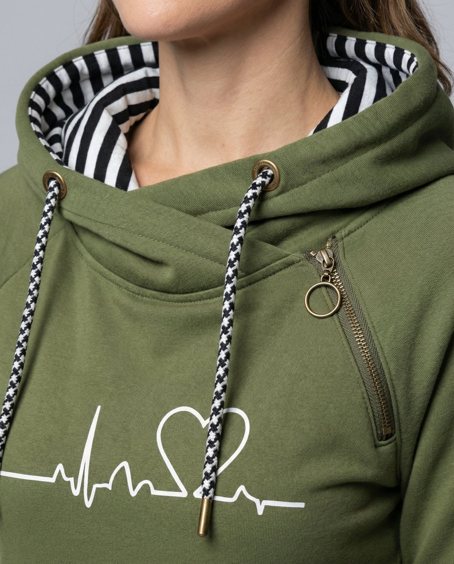 Damen Kapuzenpullover Lässig